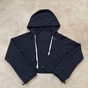 GYMSHARK x Whitney Simmons Crop Hoodie